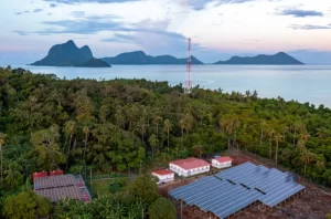 Distributed Energy Storage Systems on Islands