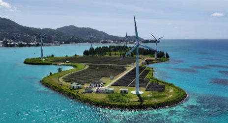 Island battery storage