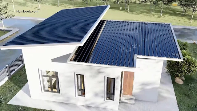 Flexible solar panels installed on a curved roof, showcasing adaptability to various surfaces.