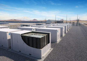 Commercial energy storage battery system in industrial setting