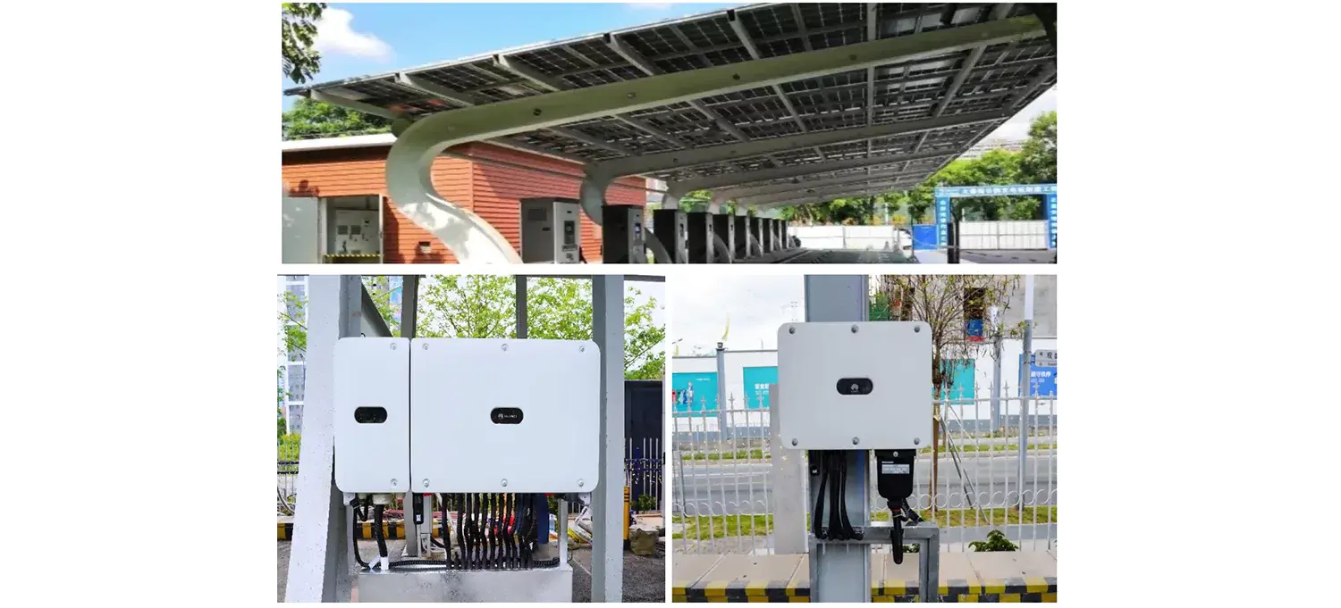 Car shed photovoltaic power generation system